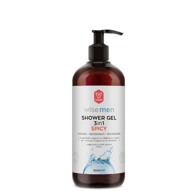 Vican Wise Men Shower Gel 3in1 Spicy 500ml