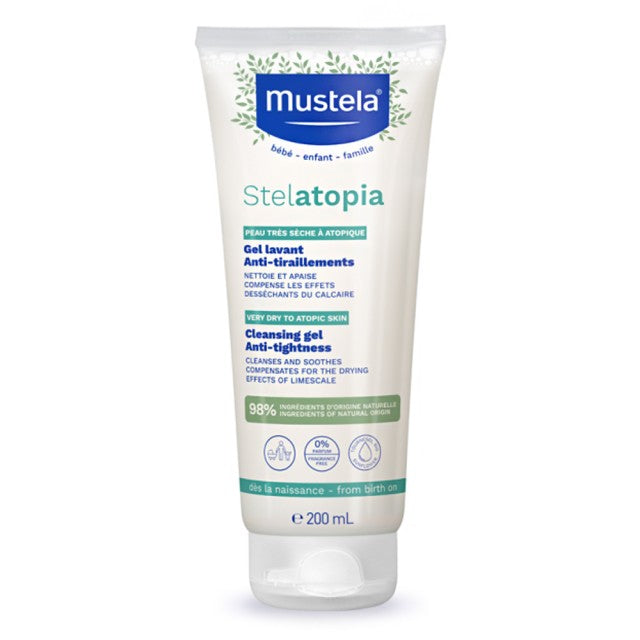Mustela Stelatopia Gel Lavant Αφροντούς για Σώμα & Μαλλιά, 200ml