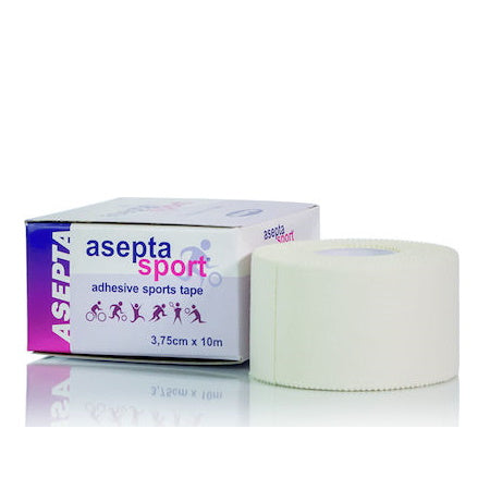 Sporttape Αθλητική Υφασμάτινη Αυτοκόλλητη Ταινία Συγκράτησης 3,8cm X 10m Ασπρη