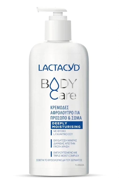 Lactacyd BodyCare Shower Deeply Mosturising Κρεμώδες Αφρόλουτρο 300ml