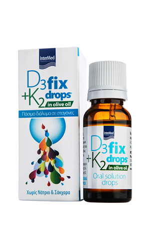D3 fix drops & K2 in olive oil