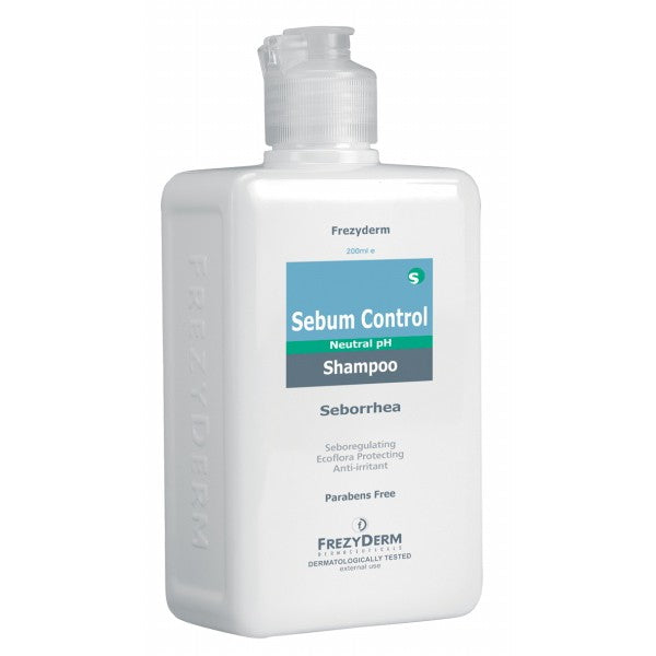 Frezyderm Sebum Control Shampoo, κατά της Σμηγματορροϊκής Δερματίτιδας και της Λιπαρότητας 200ml