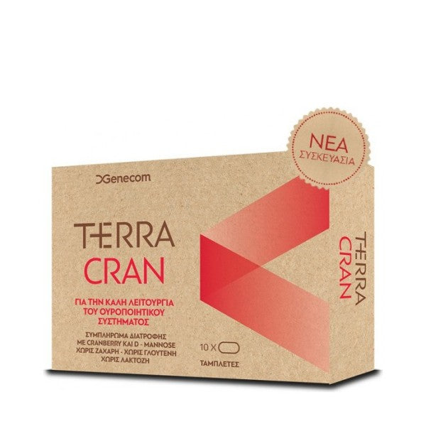 Genecom TerraCran Ουρολοιμώξεις 10 tabs