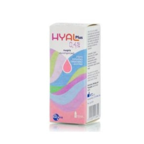 RAFARM Hyal Plus 0.4% Ενυδατικό Κολλύριο 10ml