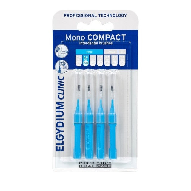 Elgydium Clinic Mono Compact 1.2mm Μεσοδόντια Βουρτσάκια, 4τεμ