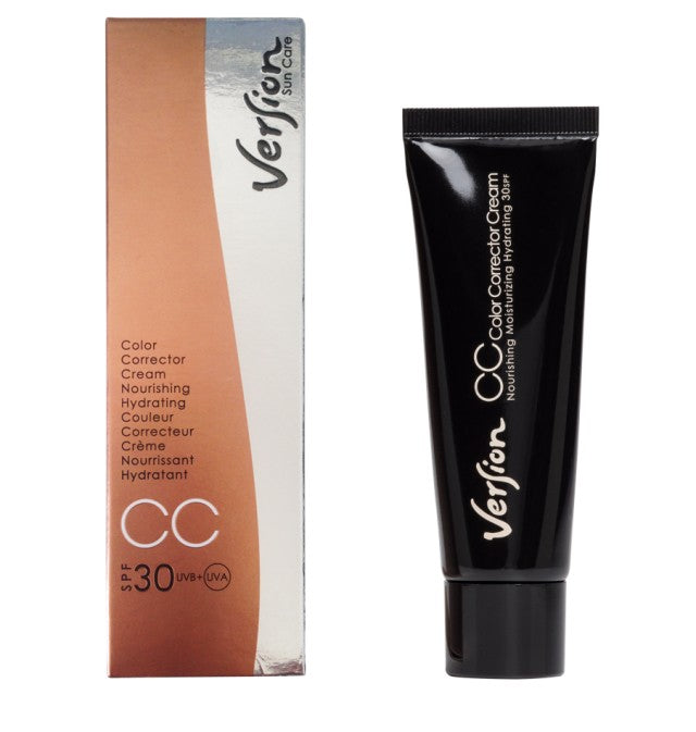 Version CC Cream Πολυδραστική Κρέμα Προσώπου με Χρώμα SPF30, 50ml