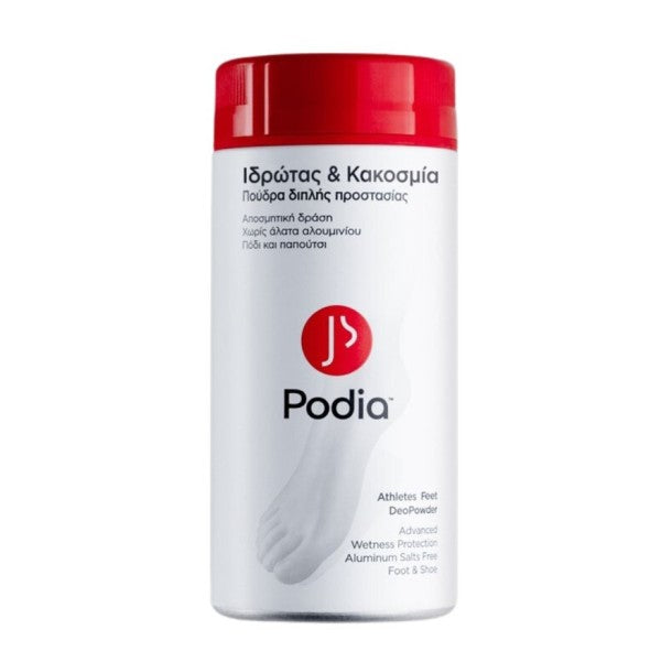Podia Athlete’s Foot Deopowder Powder, Πούδρα Ποδιών 100gr
