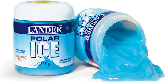 Lander Polar Ice Gel Γέλη Κρυοθεραπείας για Μυϊκούς Πόνους & Αρθρώσεις 227gr