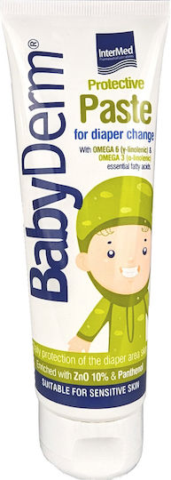 InterMed Babyderm Protective Paste 125ml Πάστα Ανακούφισης - Αλλαγή Πάνα