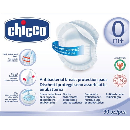 CHICCO ΕΠΙΘΕΜΑΤΑ ΣΤΗΘΟΥΣ ΑΝΤΙΒΑΚΤΗΡΙΑΚΑ 30ΤΜΧ