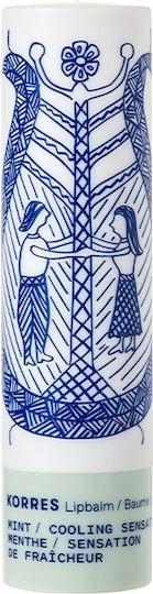 Korres LipBalm για Σκασμένα Χείλη Mint Cooling Sensation 4.5gr