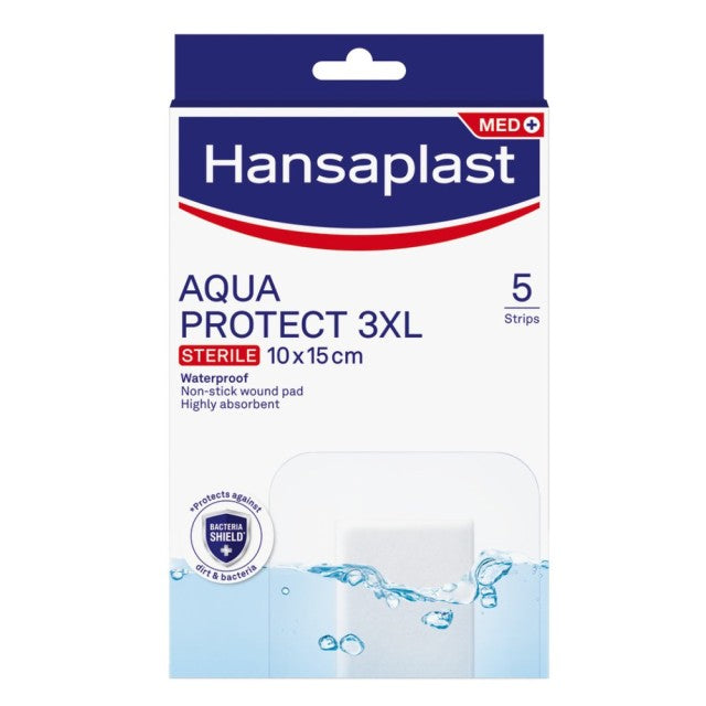 HANSAPLAST AQUA PROTECT STERILE 3XL 10X15CM 5ΤΕΜ