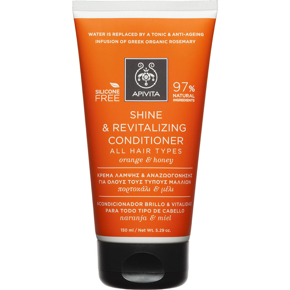 Apivita Shine Conditioner για Όλους τους Τύπους Μαλλιών Orange & Honey 150ml