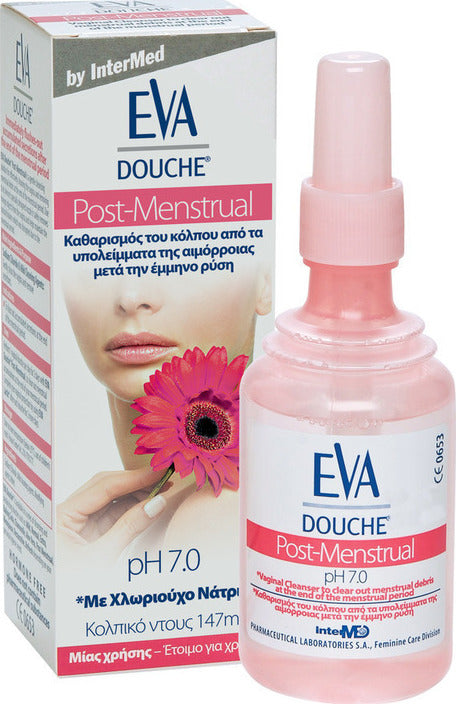 InterMed Eva Douche Post Menstrual pH 7 για Καθαρισμό της Ευαίσθητης Περιοχής με Αλόη 147ml