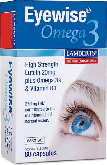 Lamberts Eyewise Omega 3 Ειδικό Συμπλήρωμα Διατροφής 60 κάψουλες