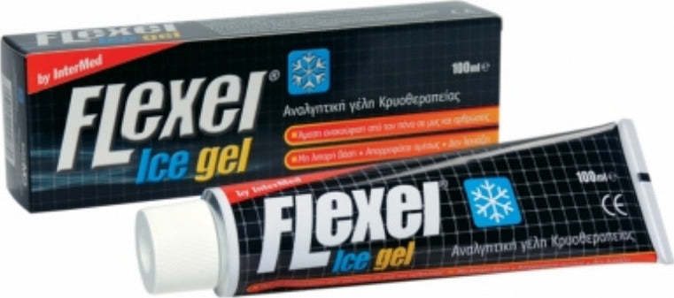 Flexel Ice Gel Αναλγητική Γέλη Κρυοθεραπείας 100ml
