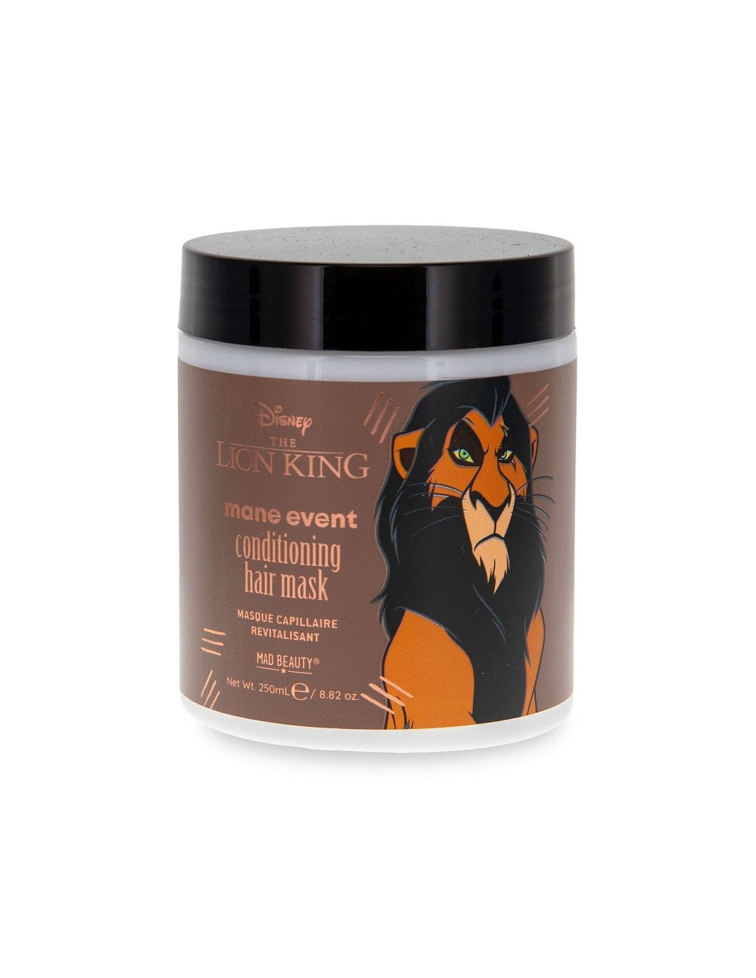 Mad Beauty Lion King Conditioning Hair Mask Scar Με Άρωμα Μάνγκο Και Παπάγια 250ml