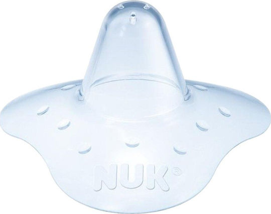 Nuk Ασπίδες Θηλής Σιλικόνης Μedium Με Θήκη Αποθήκευσης 2τμχ