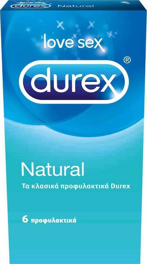 Durex Προφυλακτικά Natural 6τμχ