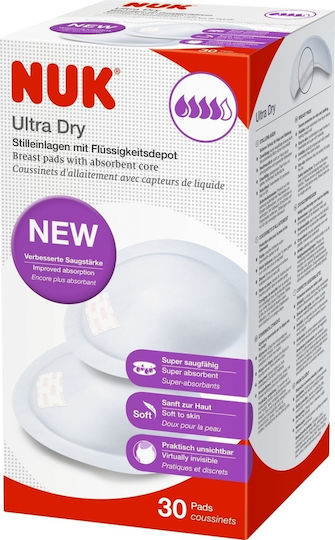 NUK ΕΠΙΘΕΜΑΤΑ ΣΤΗΘΟΥΣ SOFT ULTRA DRY 30ΤΕΜ