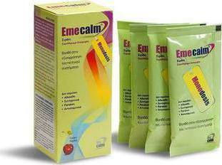 Becalm Emecalm Monodosis Σιρόπι για τη Ναυτία και τον Εμετό με Γεύση Κεράσι, 6 Μονοδόσεις x 10ml