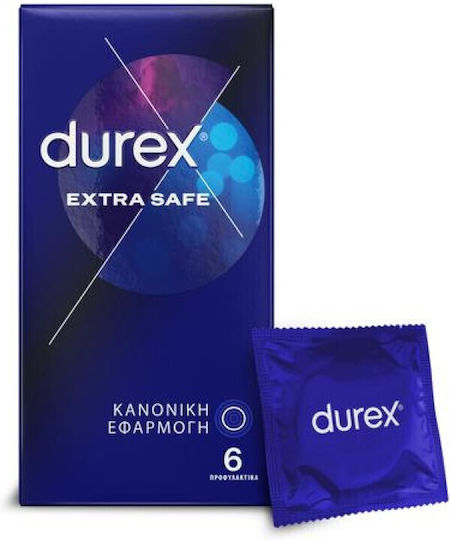 Durex Προφυλακτικά Extra Safe 6τμχ