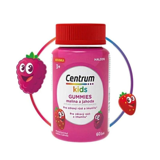 Centrum Kids Gummies Strawberry & Berry, 60gummies