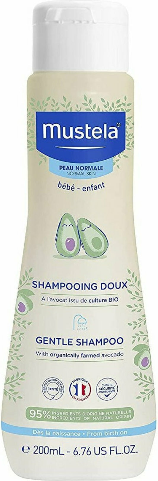 Mustela Gentle Shampoo Απαλό Σαμπουάν με Χαμομήλι 200ml