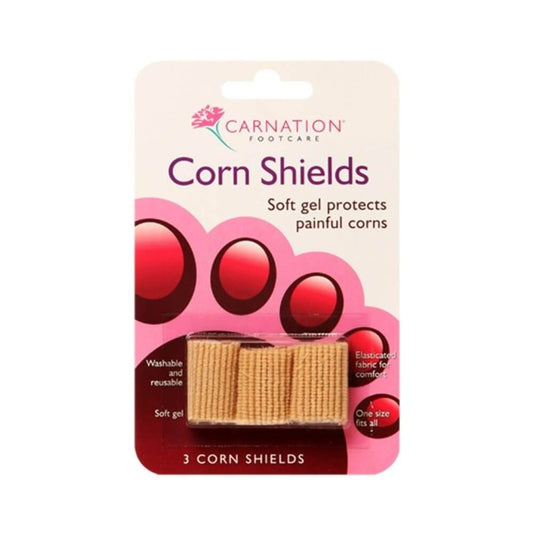 Carnation Corn Shields 3τεμ (Επιθέματα Δακτύλων για Απορρόφηση Κραδασμών & Μείωση Τριβών)