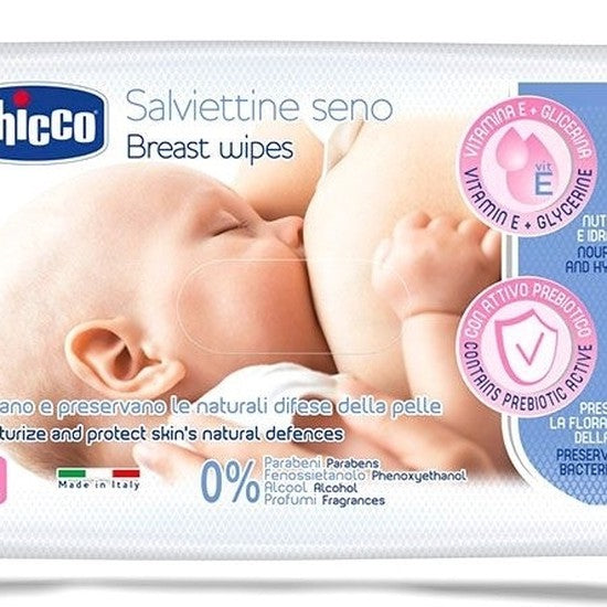 Chicco Μαντηλάκια Καθαρισμού για το Στήθος 72τμχ.