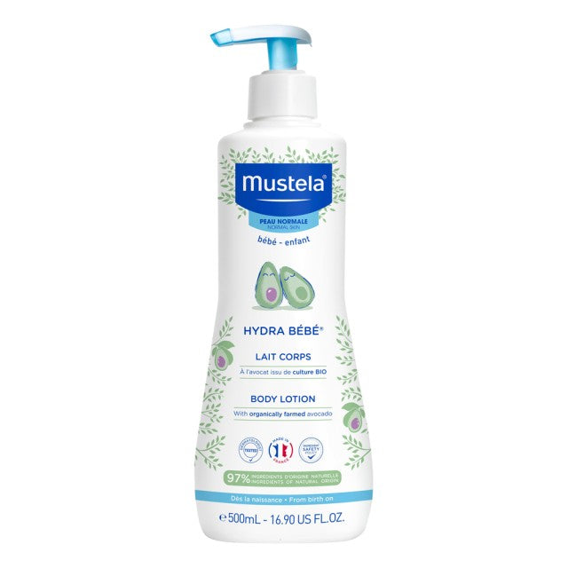Mustela Hydra Bebe Body Lotion Κρέμα Ενυδάτωσης Σώματος, 500ml