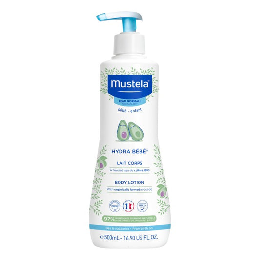 Mustela Hydra Bebe Body Lotion Κρέμα Ενυδάτωσης Σώματος, 500ml