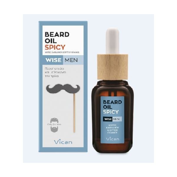VICAN WISE MEN BEARD OIL SPICY 30ML