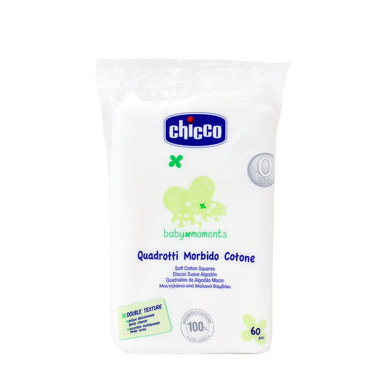 Chicco Μαντηλάκια από Μαλακό Βαμβάκι 60τμχ