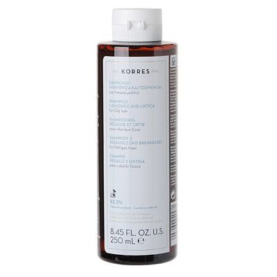 Korres Σαμπουάν Γλυκύρριζα & Τσουκνίδα Λιπαρά Μαλλιά 250ml