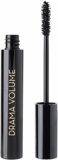 Korres Drama Curl Mascara 01 Black 11ml Μάσκαρα Σμίλευσης Βλεφαρίδων