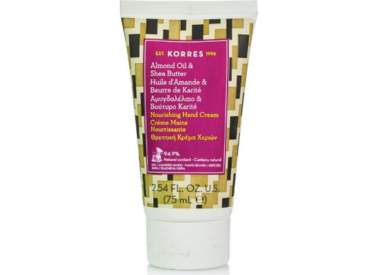 KORRES Αμυγδαλέλαιο & Βούτυρο Καριτέ Ενυδατική Κρέμα Χεριών 75ml
