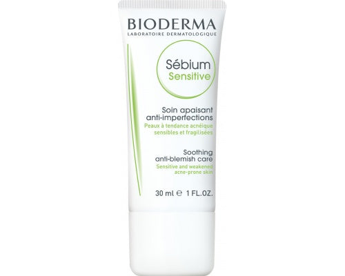 Bioderma Sebium Sensitive Cream Κρέμα για Δέρμα με Τάση Ακμής & Ευαίσθητη Επιδερμίδα, 30ml