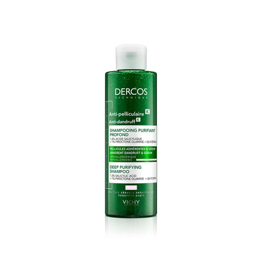 Vichy Dercos Anti-Dandruff Κ Αντιπιτυριδικό Σαμπουάν για Ευαίσθητο Τριχωτό, 250ml