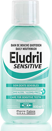 Eludril Sensitive Daily Mouthwash, Στοματικό Διάλυμα για Ευαίσθητα Δόντια 500ml