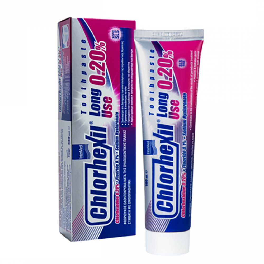 CHLORHEXIL TOOTHPASTE 100ml x0.20% LONG USE