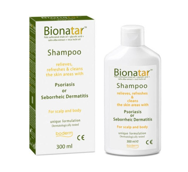Boderm Bionatar Σαμπουάν Κατά της Ψωρίασης & της Σμηγματορροϊκής Δερματίδας 300ml