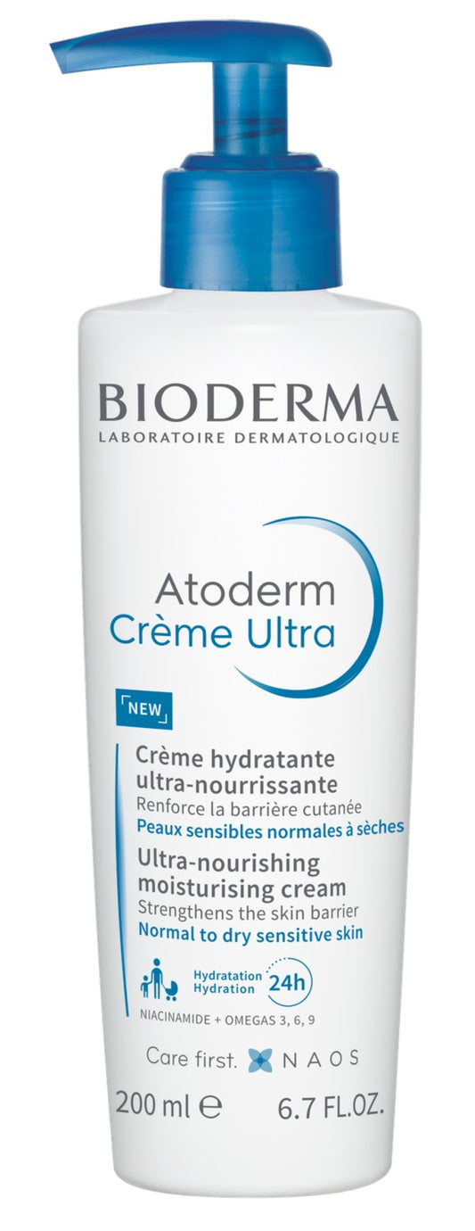 Bioderma Atoderm Creme Ultra, Κρέμα Θρέψης για Κανονικό προς Ξηρό Δέρμα 200ml