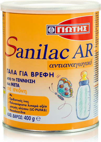 Γιώτης Sanilac AR Αντιαναγωγικό Γάλα σε Σκόνη 0m+ 400g
