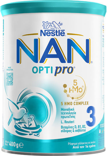 Nestle Nan Optipro 3 Παιδικό Γάλα, 400 gr