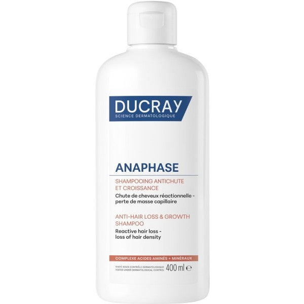 Ducray Anaphase+ Σαμπουάν Ανάπτυξης των Μαλλιών & Κατά της Τριχόπτωσης, 400ml