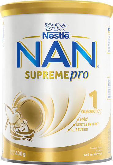 Nestle Γάλα σε Σκόνη Nan Supreme Pro 1 για 0+ Μηνών 400gr