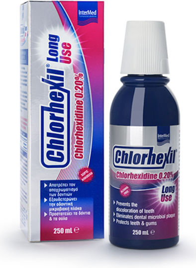 CHLORHEXIL MOUTHWASH 250ml x0.20% LONG USE