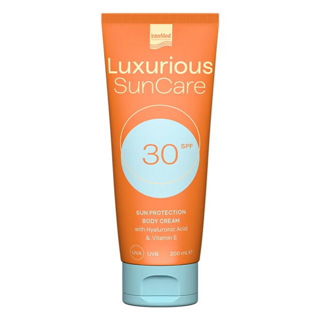 Intermed Luxurious Suncare Αντηλιακή Κρέμα για το Σώμα SPF30, 200ml