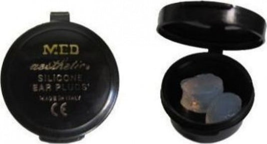 Med Europe Ωτοασπίδες Σιλικόνης σε Θήκη, 1 ζεύγος